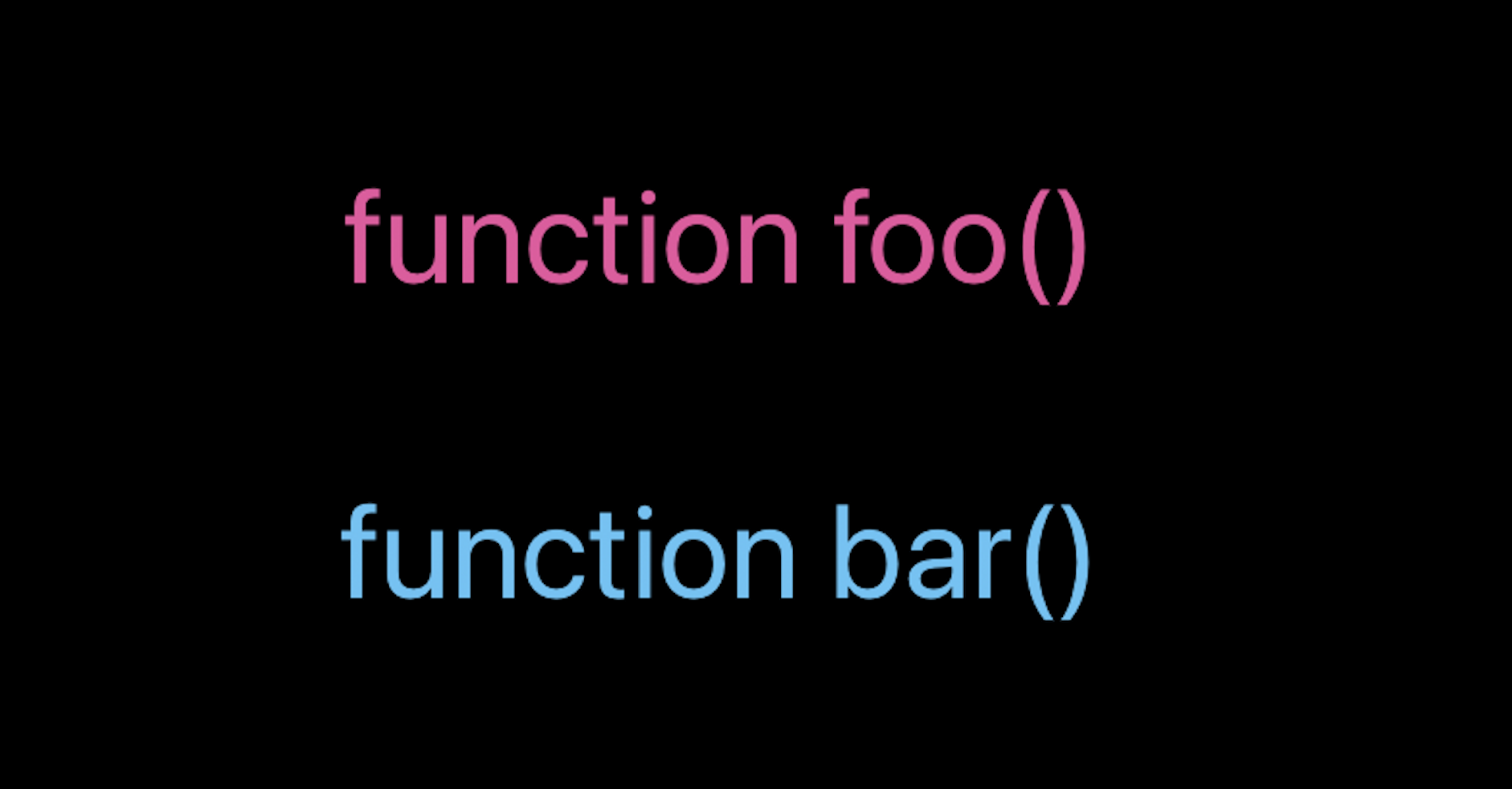 Colored Functions Are Good, Actually